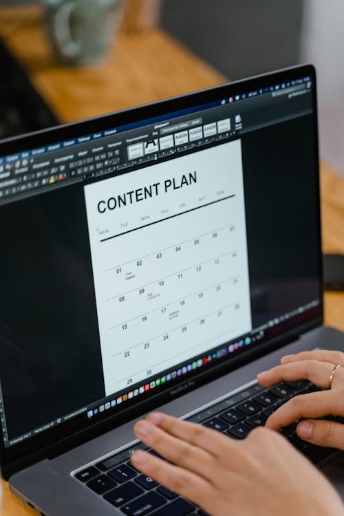 Small business marketing content planning