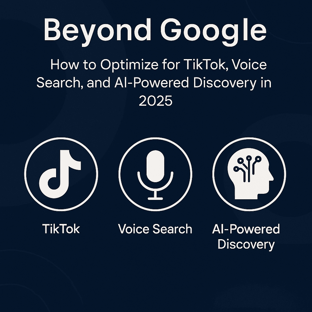 Beyond Google: How to Optimize for TikTok, Voice Search, and AI-Powered Discovery in 2025